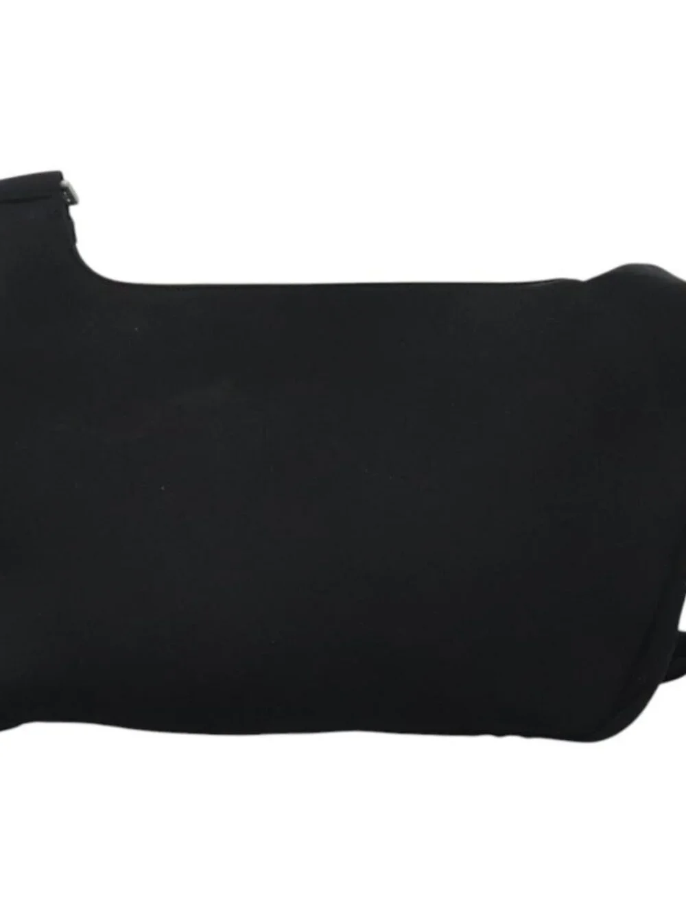 PRADA Shoulder Bag Nylon Black Auth EC354